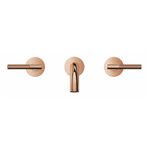 Atrio Private Collection Three-hole basin mixer M-Size