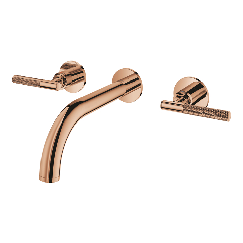 Atrio Private Collection Three-hole basin mixer M-Size