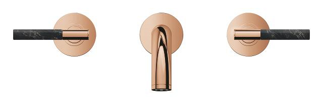 Atrio Private Collection 3-hole basin mixer M-Size 