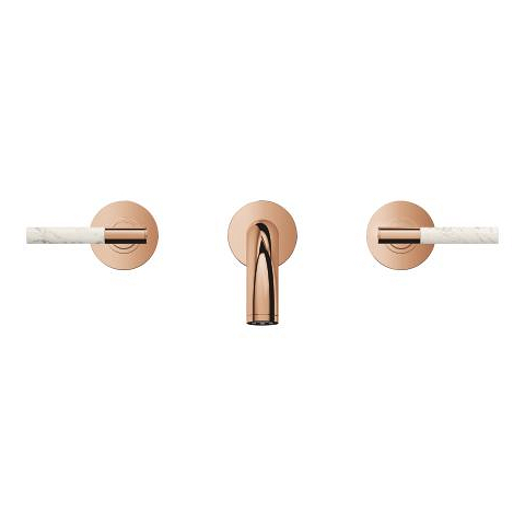 Atrio Private Collection Three-hole basin mixer M-Size