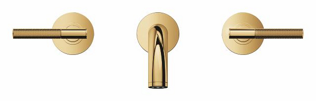 Atrio Private Collection Three-hole basin mixer M-Size