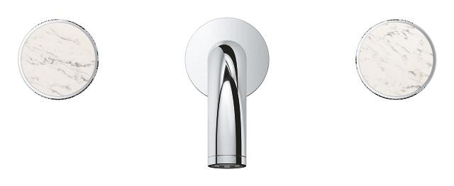 Atrio Private Collection 3-hole basin mixer M-Size