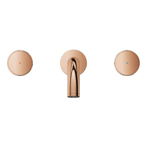 Atrio Private Collection Three-hole basin mixer M-Size