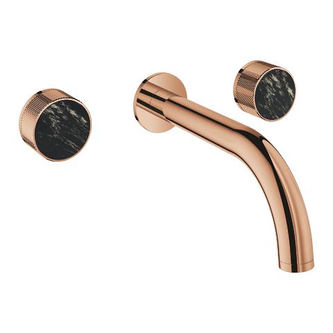 Atrio Private Collection Three-hole basin mixer M-Size