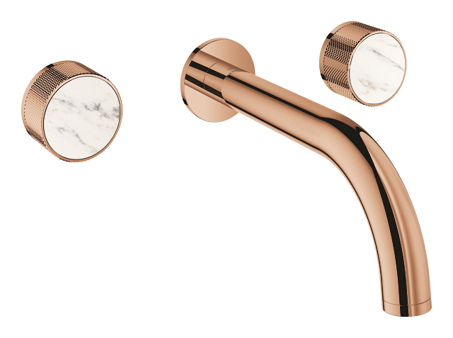 Atrio Private Collection Three-hole basin mixer M-Size