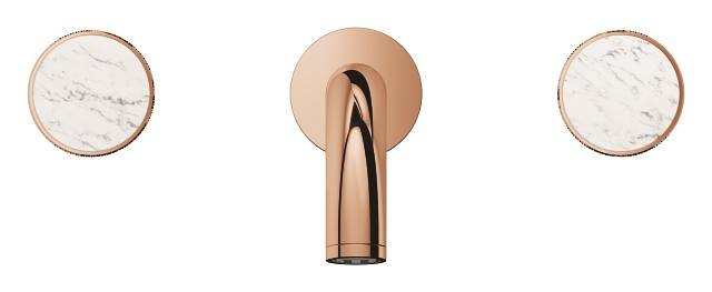 Atrio Private Collection Three-hole basin mixer M-Size