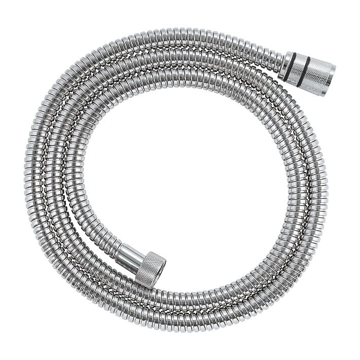 VitalioFlex LongLife - Metal Shower Hose 1500mm with TwistStop - Chrome 1