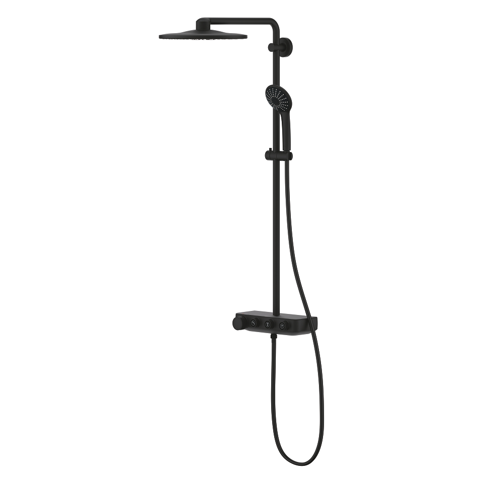 Euphoria SmartControl System 310 Duo Shower system with thermostat for