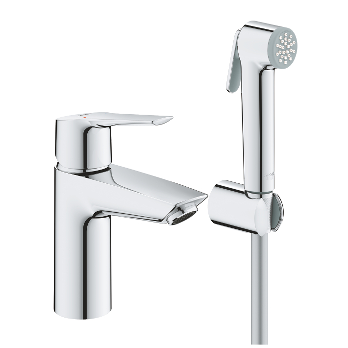 Start - Basin Tap S-Size & Trigger Spray Handshower - Chrome 1