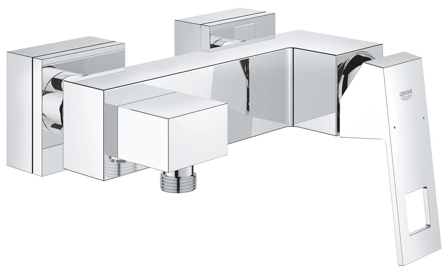 Single-lever shower mixer