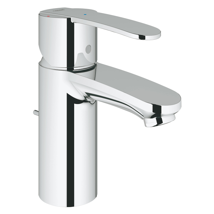 Wave Cosmopolitan - Basin Tap S-Size with Pop-up Waste Set  - Energy Saving- Chrome 1