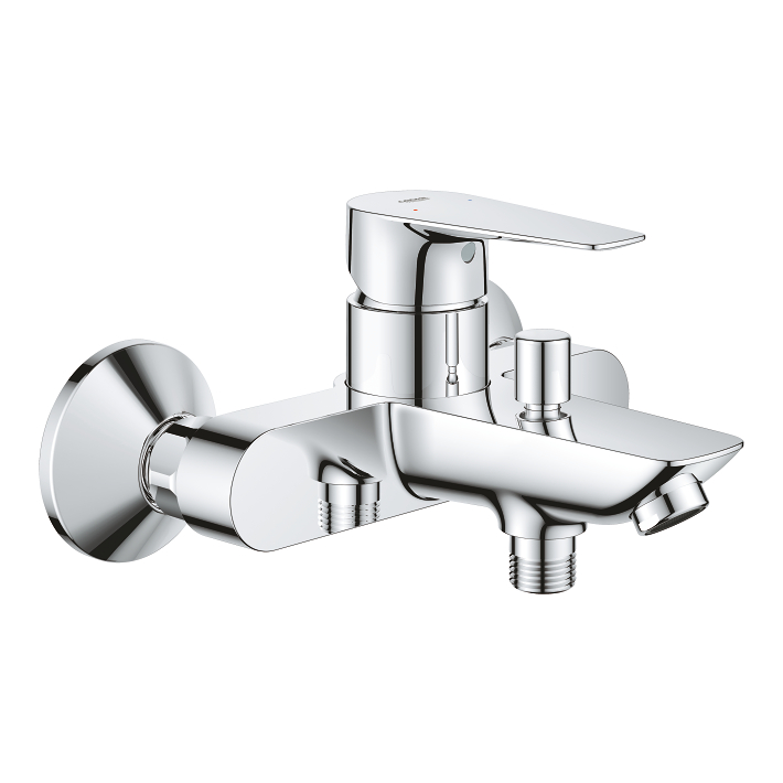 Grohe Start Edge, Grifo de ducha monomando (montaje empotrado, presión alta  mín. 1bar, instalación oculta, menor consumo de agua), cromo, 29082000 :  : Bricolaje y herramientas