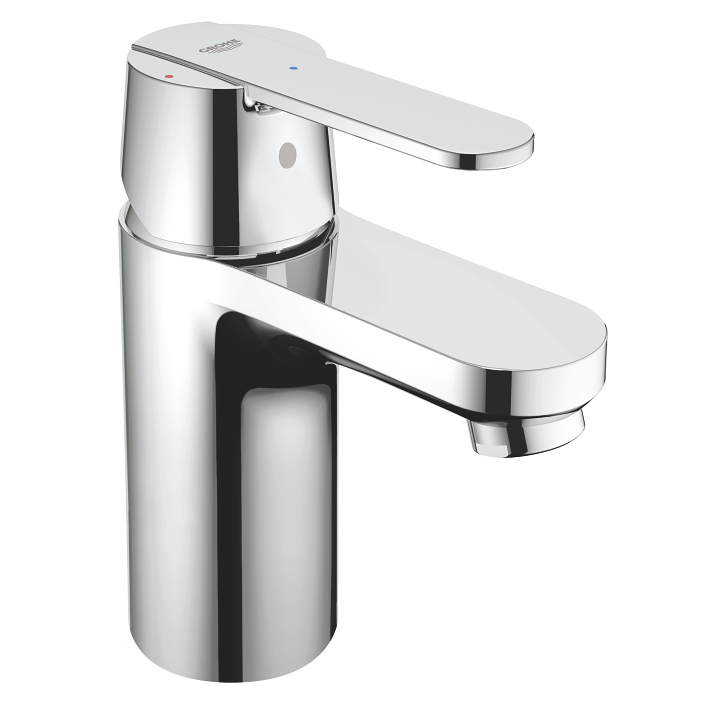Get - Basin Tap S-Size with Push-open Waste Set - Energy Saving - Chrome 1