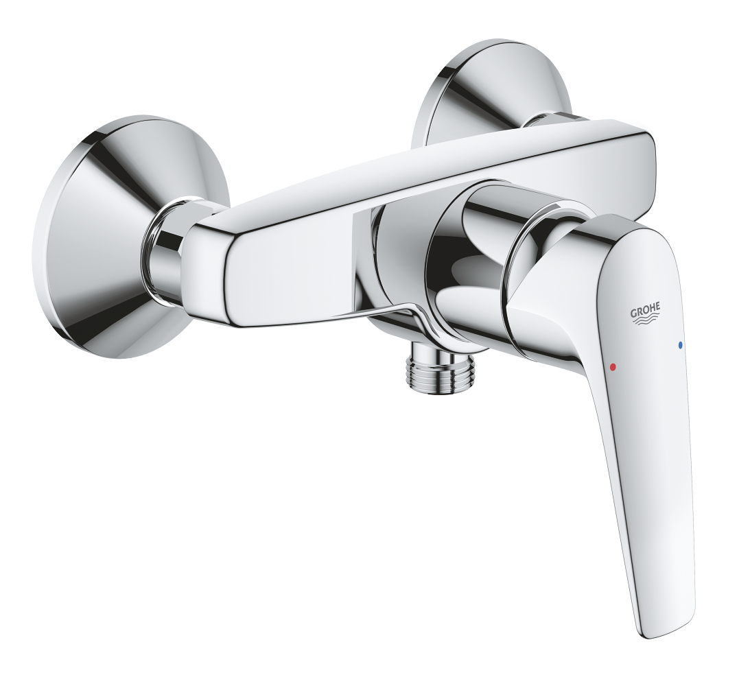 Single-lever shower mixer