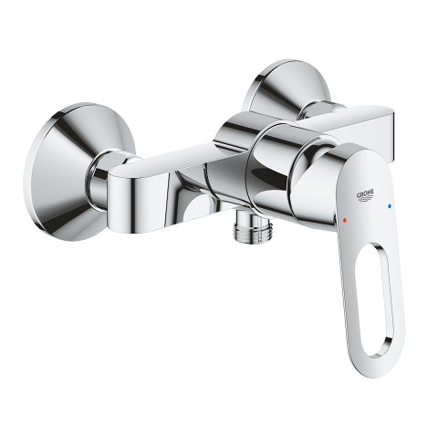 BauLoop Single-lever shower mixer 1/2″