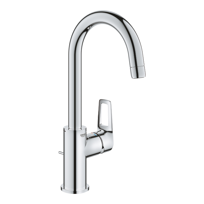 Start Loop - Basin Tap L-Size with Pop-up Waste Set - Chrome 1