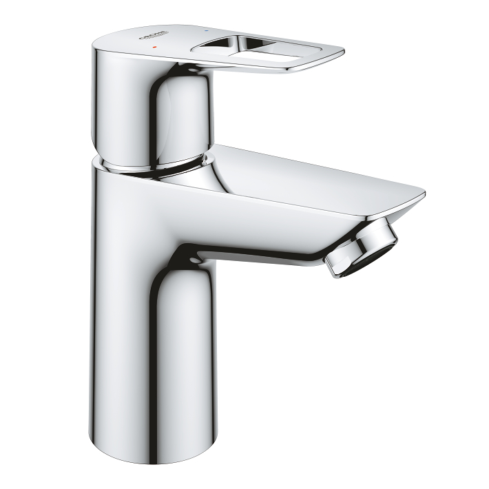 Start Loop - Basin Tap S-Size low flow with Push Open Waste Set - Chrome 1