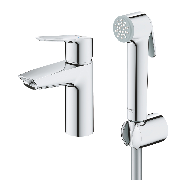 Start - Basin Tap S-Size & Trigger Spray Handshower - Chrome 3