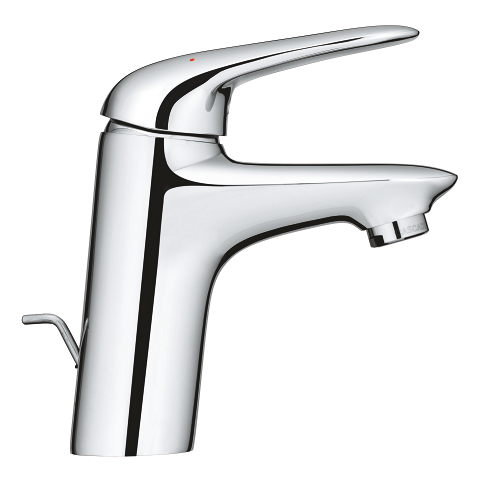 Wave - Basin Tap S-Size with Pop-up Waste Set - Energy Saving - Chrome 2