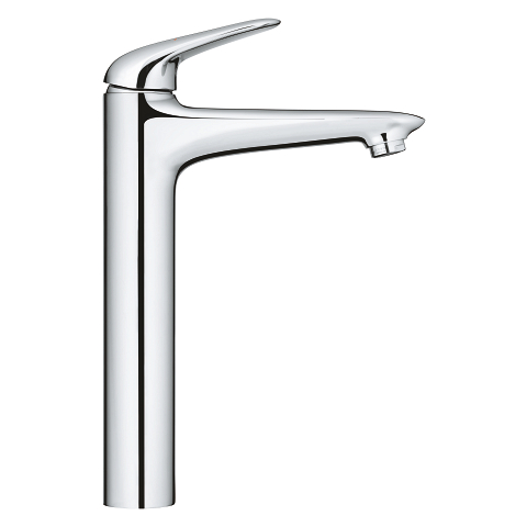 Wave - Basin Tap XL-Size with Push-open Waste Set - Chrome 2