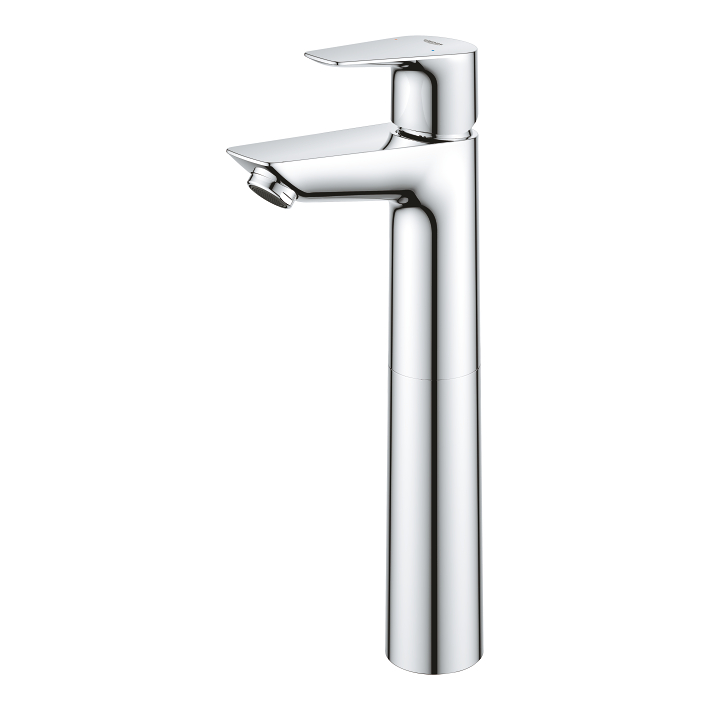 Start Edge - Robinet de lavabo taille XL avec bonde de vidage clic-clac - Chromé 4