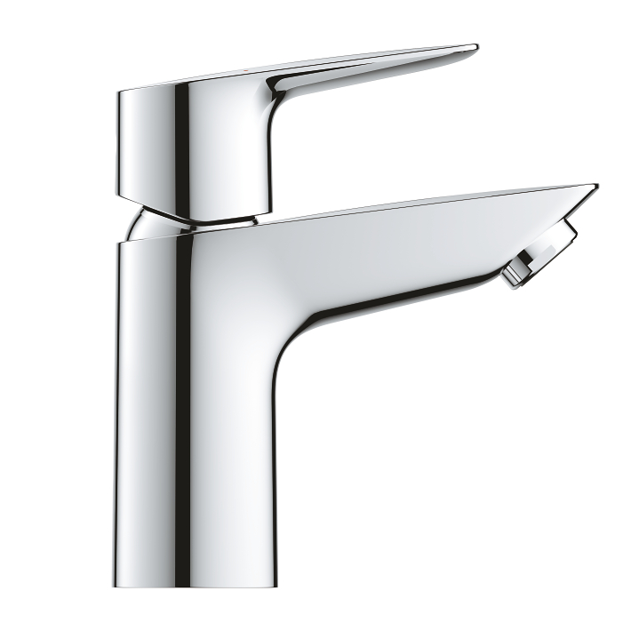 Grohe Wave - Grifo de lavabo con desagüe Push-Open, cromo 23583001