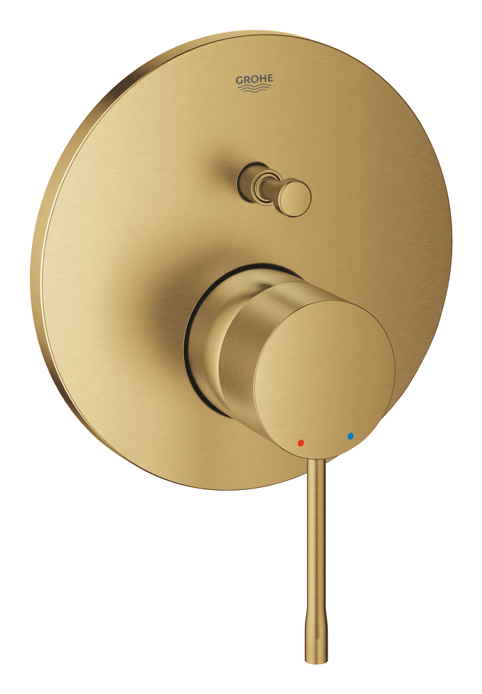 Single-lever mixer with 2-way diverter