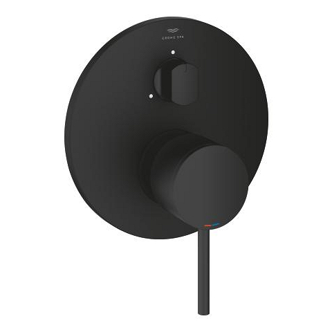 Single-lever mixer with 3-way diverter