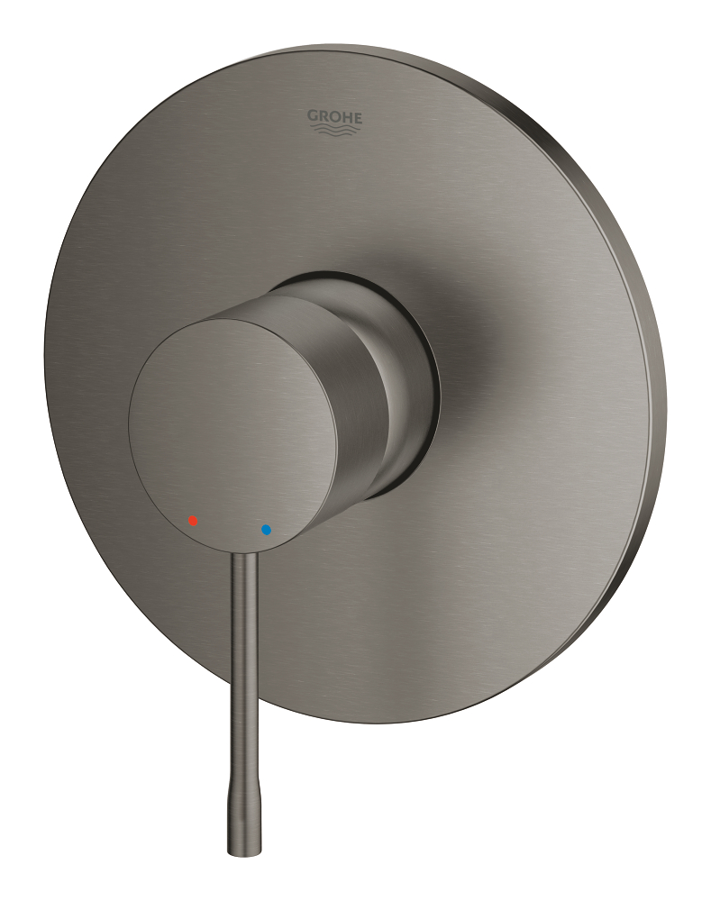 Single-lever shower mixer trim