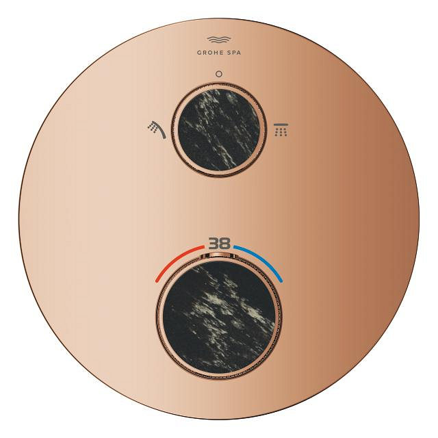 Atrio Private Collection Thermostat-Brausebatterie mit 