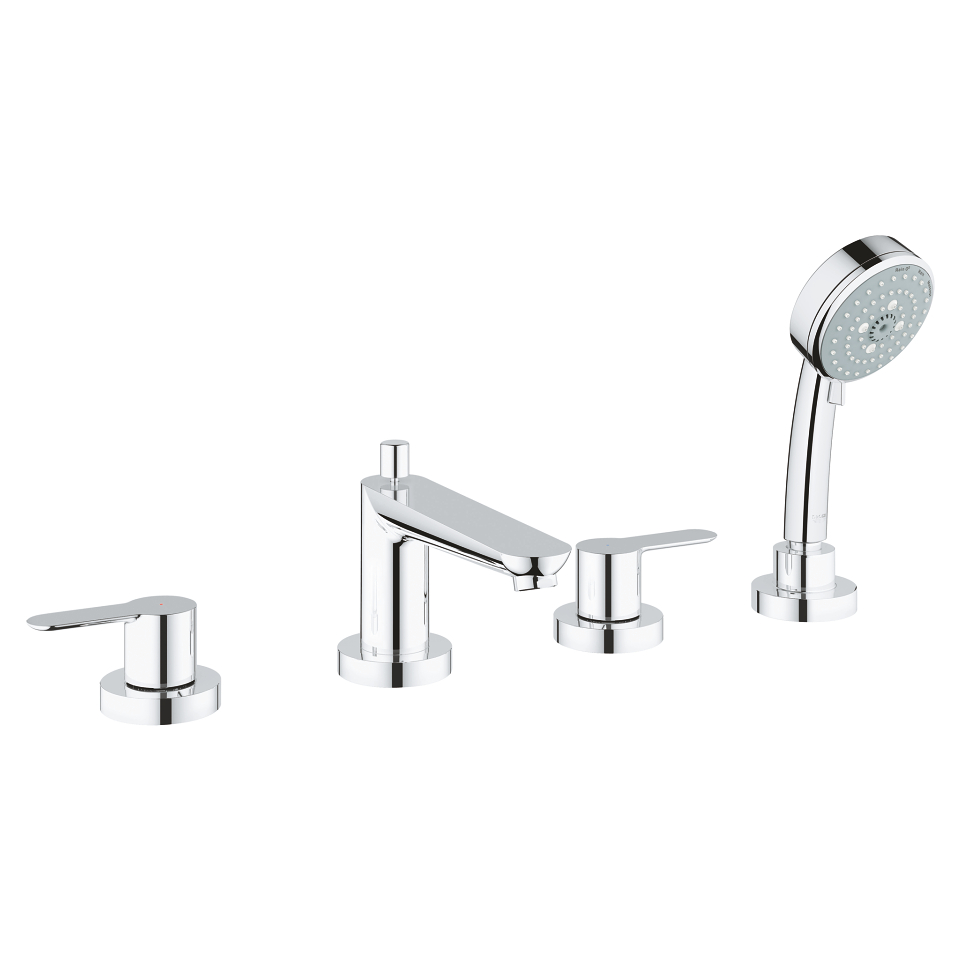 BauEdge Four-hole bath combination | GROHE