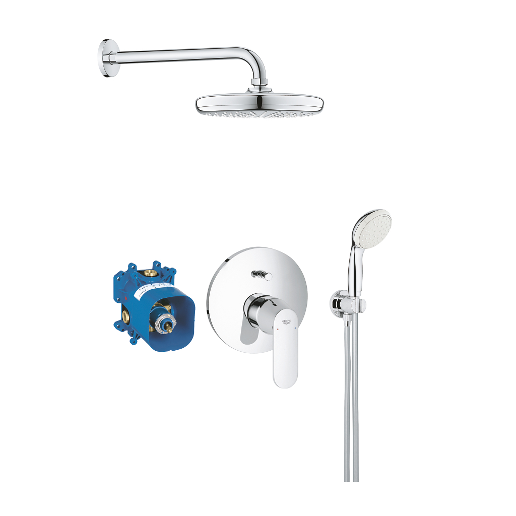 Eurosmart Cosmopolitan Perfect shower set with Tempesta 210 GROHE