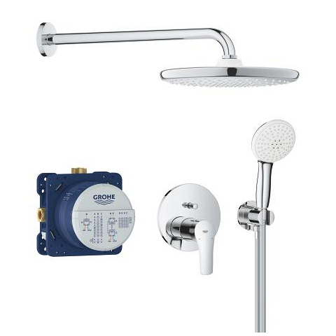Concealed shower system with Tempesta 250