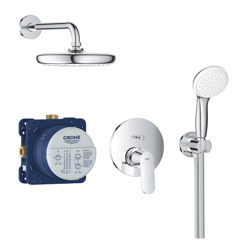 Eurocosmo Perfect shower set with Tempesta 210