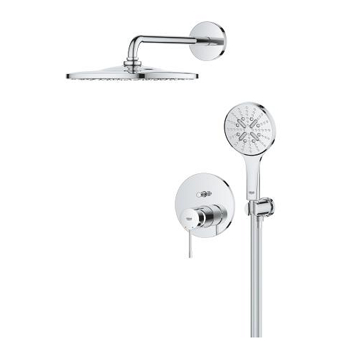 Essence Concealed shower system with Rainshower Mono 310