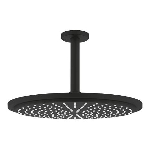 Ensemble douche de tête et bras plafonnier 142 mm, 1 jet