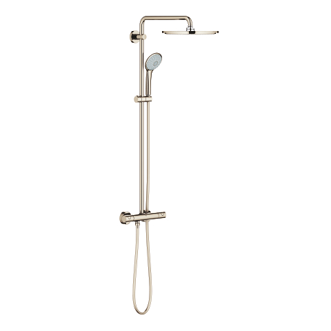 Euphoria System 310 Shower system with thermostatic mixer for wall mounting