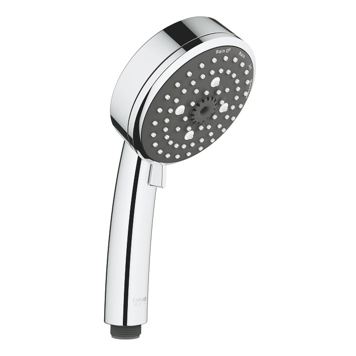 Vitalio Comfort - Handshower 100mm 9,5l with 4 Spray Types - Chrome 1