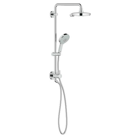 Retrofit 190 Shower system with diverter for wall mounting
