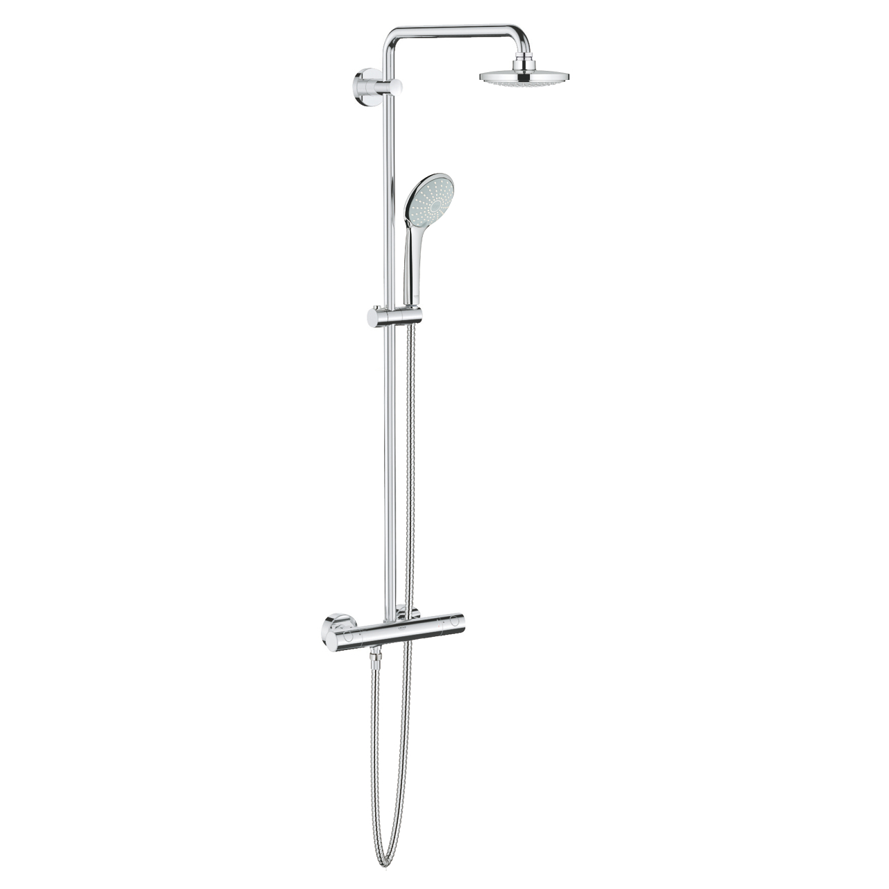 Euphoria System 180 Shower system with thermostat for wall mounting GROHE