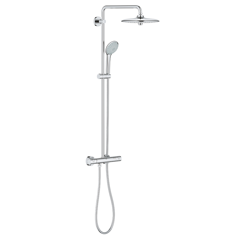 Euphoria System 260 Shower system with thermostat for wall mounting GROHE