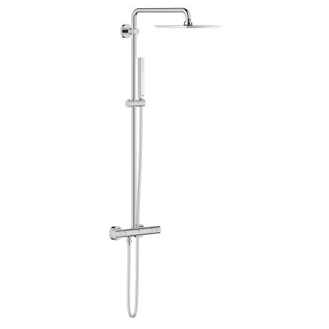Euphoria System 230 Shower system with thermostat for wall mounting