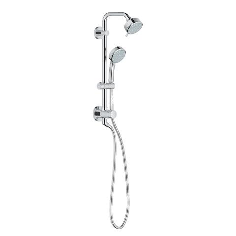 Retro-fit 100 Shower system with diverter for wall mounting