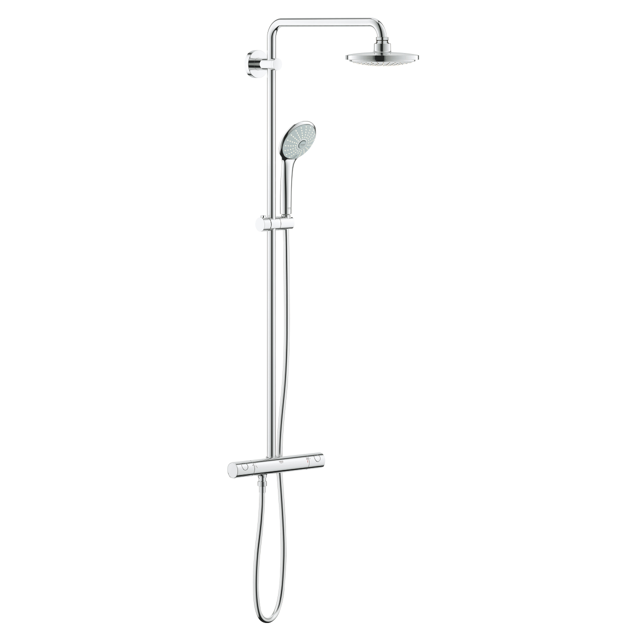 Euphoria System 180 Shower system with thermostat for wall mounting GROHE