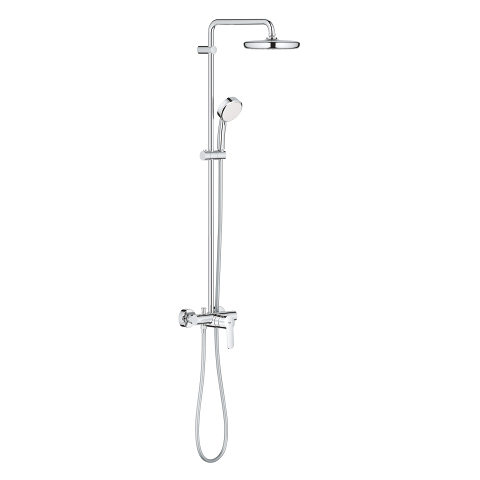 Tempesta Cosmopolitan System 210 Shower system with single lever mixer for wall mounting