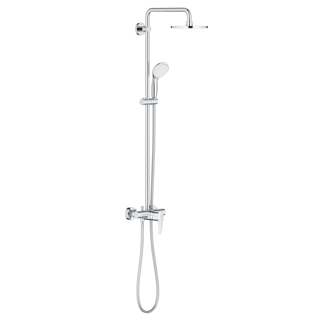 Tempesta Cosmopolitan 200 Shower system with single lever mixer for