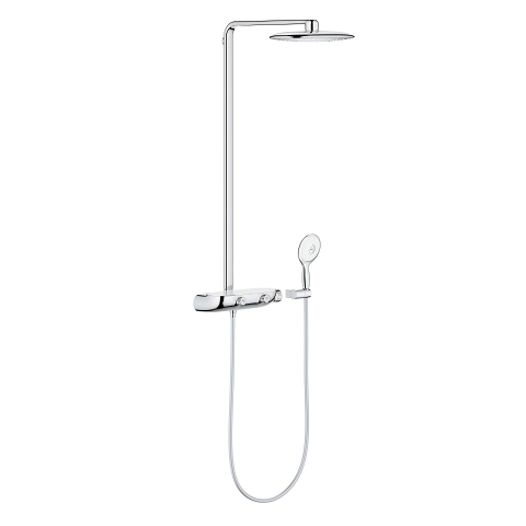 Rainshower System SmartControl Mono 360 Shower system with Safety Mixer for wall mounting