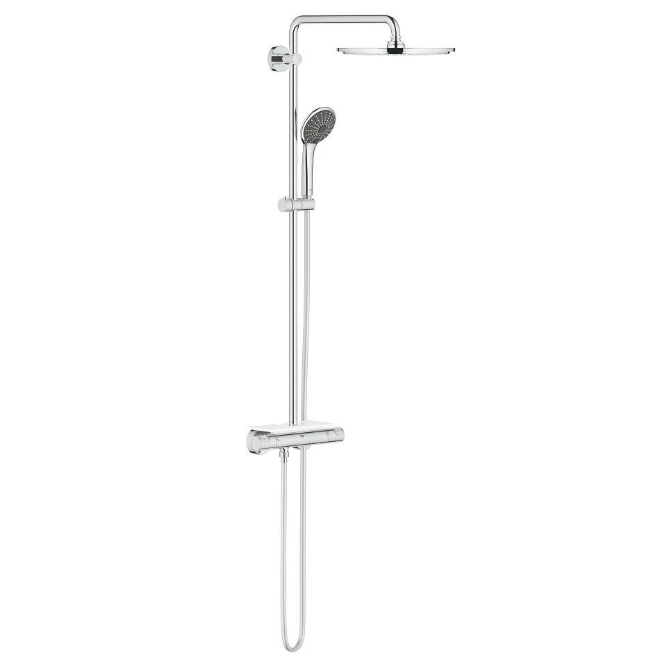 Vitalio Joy System 310 Shower system with thermostatic mixer for wall