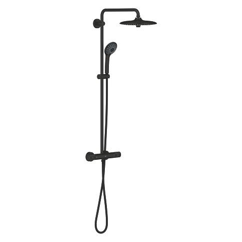 Douchesysteem met thermostatische kraan, wandmontage