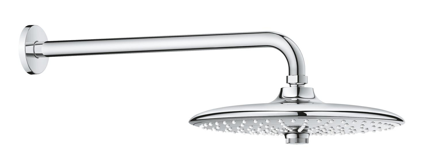 Head shower set 380 mm, 3 sprays